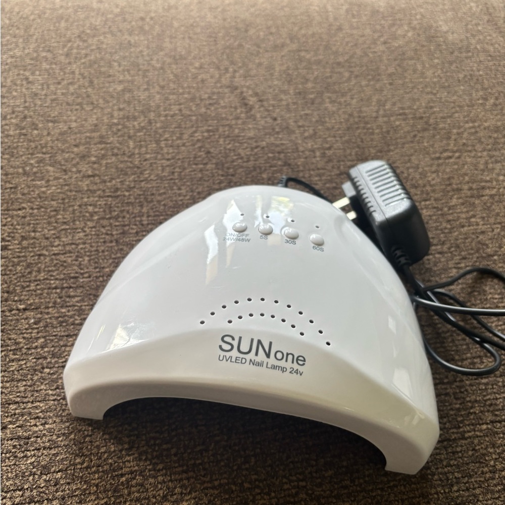 SUNone UV LED Nail Lamp 24W White